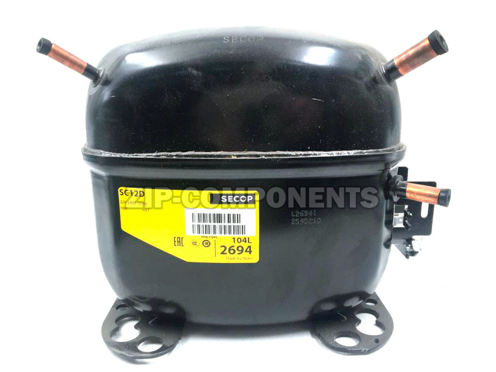 Компрессор Secop SC 12 D (R-22) (W при +7.2° 1754Вт) среднетемпературный