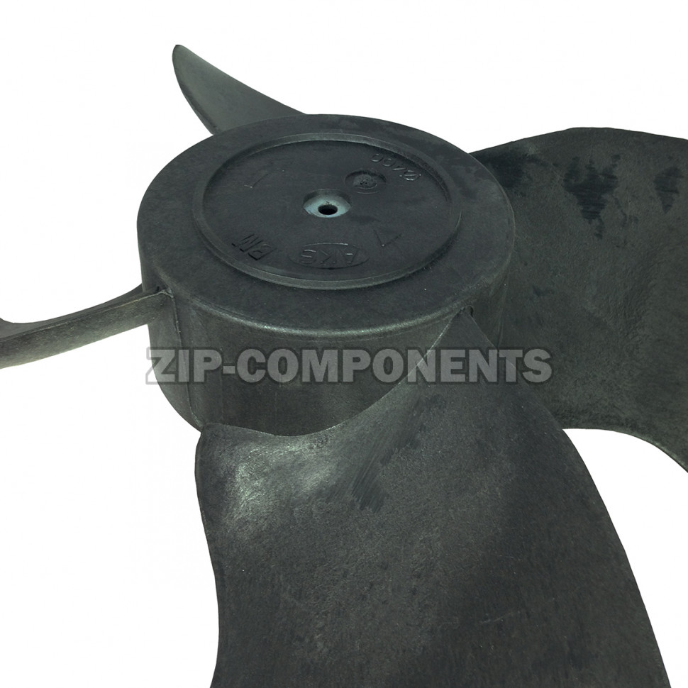 Крыльчатка внешнего блока сплит-системы D-400мм, Н-55мм, Отверстие (Н-6мм)